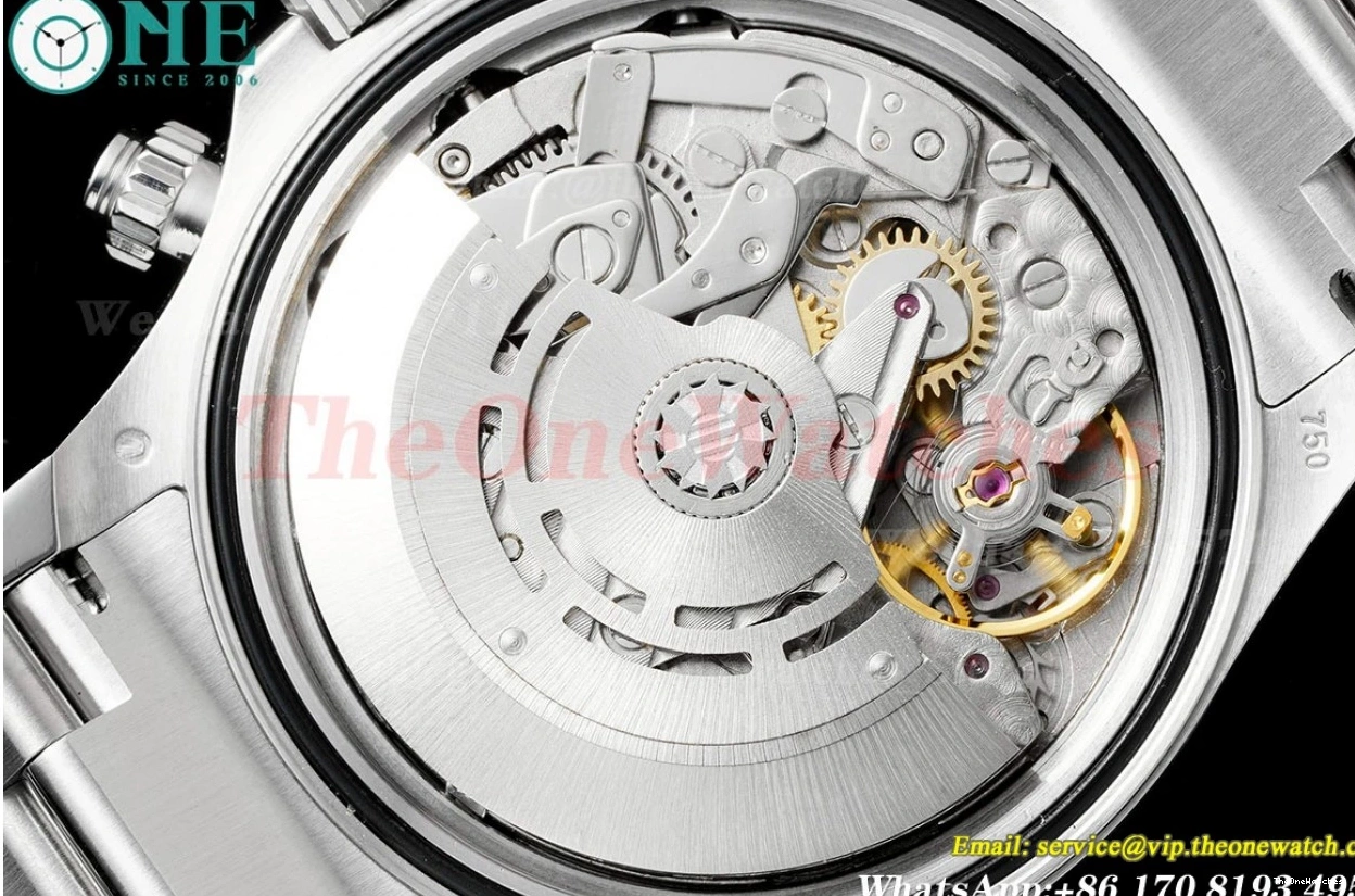 SS OMF SS 40mm 116509 Stk A7750 Daytona Grey 0228